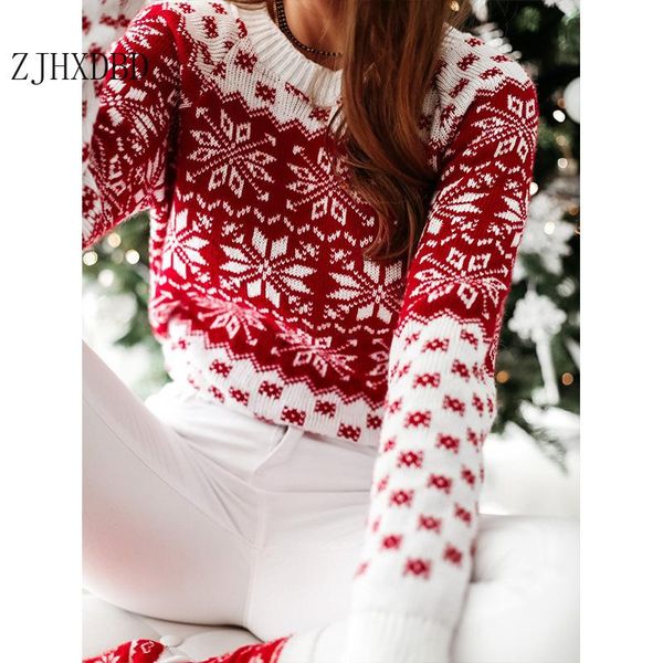 women's sweaters 2021 snowflake print christmas sweater women xmas o neck red long sleeve pullover knitted autumn winter warm, White;black
women's sweaters 2021 snowflake print christmas sweater women xmas o neck red long sleeve pullover knitted autumn winter warm, White;black