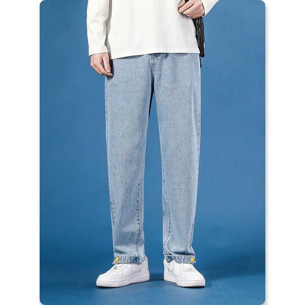 men's jeans fashion mens vintage washed hip hop slim fit denim pants harajuku urban style dad jean trousers male, Blue
men's jeans fashion mens vintage washed hip hop slim fit denim pants harajuku urban style dad jean trousers male, Blue