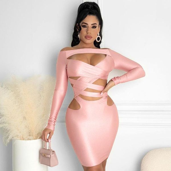casual dresses forest fashion hollow out bodycon mini dress autumn womens long sleeve skinny party club night pink outfits, Black;gray
casual dresses forest fashion hollow out bodycon mini dress autumn womens long sleeve skinny party club night pink outfits, Black;gray