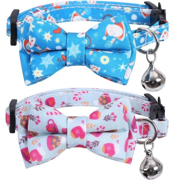 christmas cat collar breakaway with bow tie and bell santa claus patterns adjustable kitten collars accessories for kitty pets & leads
christmas cat collar breakaway with bow tie and bell santa claus patterns adjustable kitten collars accessories for kitty pets & leads