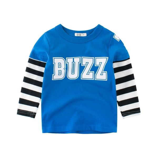 children boy clothes spring tees boys t-shirt casual cotton letters patchwork striped kids long sleeve tshirt blue 210713, Black
children boy clothes spring tees boys t-shirt casual cotton letters patchwork striped kids long sleeve tshirt blue 210713, Black