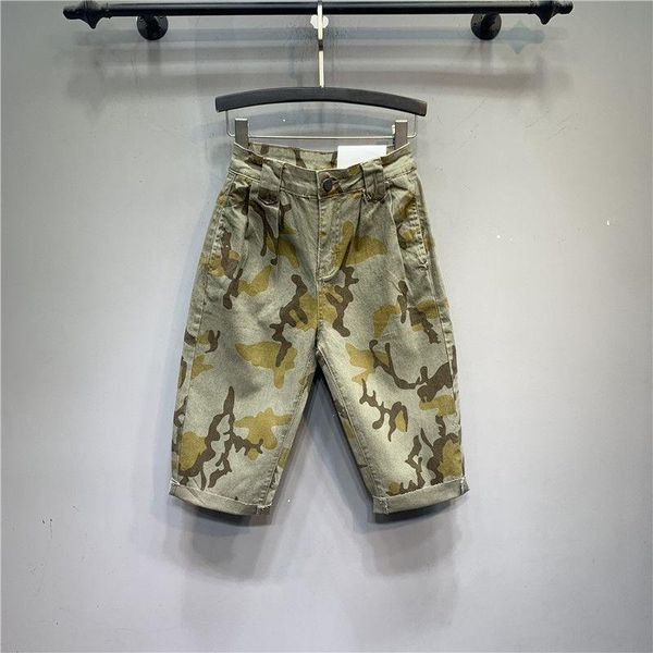 women's jeans trendy camouflage knee-length cargo pants female 2021 summer high waist thin straight shorts casual women short jean, Blue
women's jeans trendy camouflage knee-length cargo pants female 2021 summer high waist thin straight shorts casual women short jean, Blue