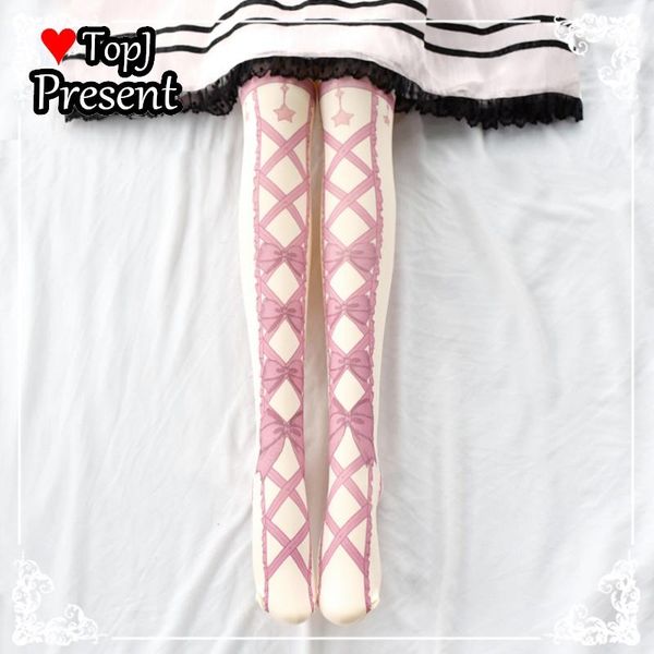 women girl lolita bow tights harajuku tattoo pantyhose female stocking medias party pants sweet cosplay stockings socks & hosiery, Black;white
women girl lolita bow tights harajuku tattoo pantyhose female stocking medias party pants sweet cosplay stockings socks & hosiery, Black;white