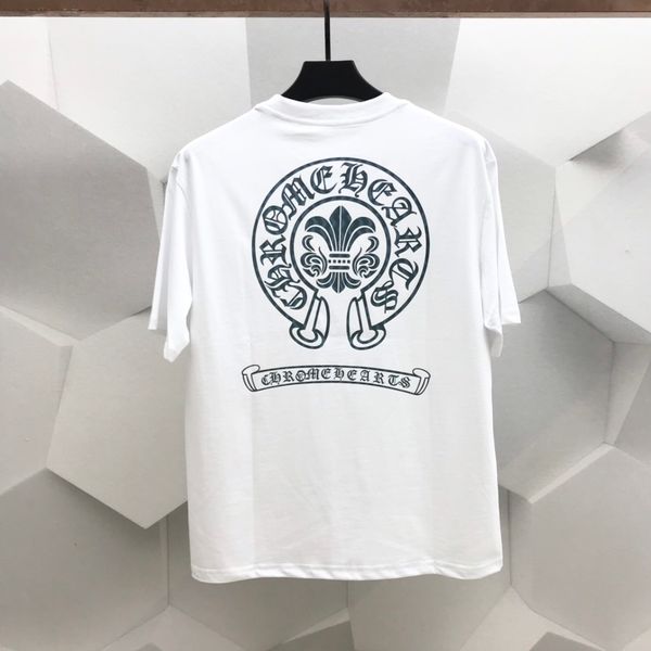 chao brand 21 summer new ch cro classic horseshoe cross sanskrit letter printed short sleeve t-shirt for men a, White;black
chao brand 21 summer new ch cro classic horseshoe cross sanskrit letter printed short sleeve t-shirt for men a, White;black