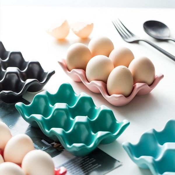 kitchen storage & organization creative egg tray ceramic anti-skid box refrigerator shockproof rack family
kitchen storage & organization creative egg tray ceramic anti-skid box refrigerator shockproof rack family