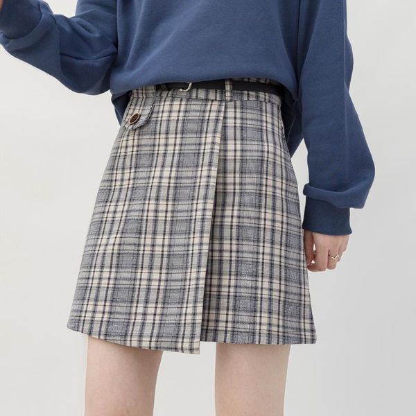 skirts 2021 korean plaid high waist hip hop a-line skirt retro woman pleated streetwear split design preppy style a line mini skater, Black
skirts 2021 korean plaid high waist hip hop a-line skirt retro woman pleated streetwear split design preppy style a line mini skater, Black