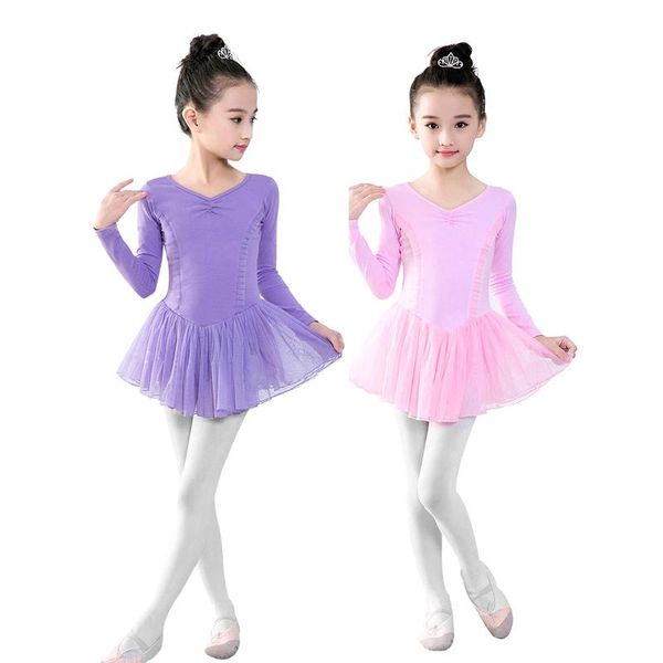 girl's dresses girls ballet tutu dress cotton kids dance wear long sleeves tulle children professional gymnastics, Red;yellow
girl's dresses girls ballet tutu dress cotton kids dance wear long sleeves tulle children professional gymnastics, Red;yellow