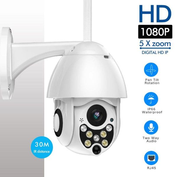 wireless optical outdoor night vision motion detection cctv ptz 1080p hd wifi ip camera 7-infrared lights security cameras
wireless optical outdoor night vision motion detection cctv ptz 1080p hd wifi ip camera 7-infrared lights security cameras