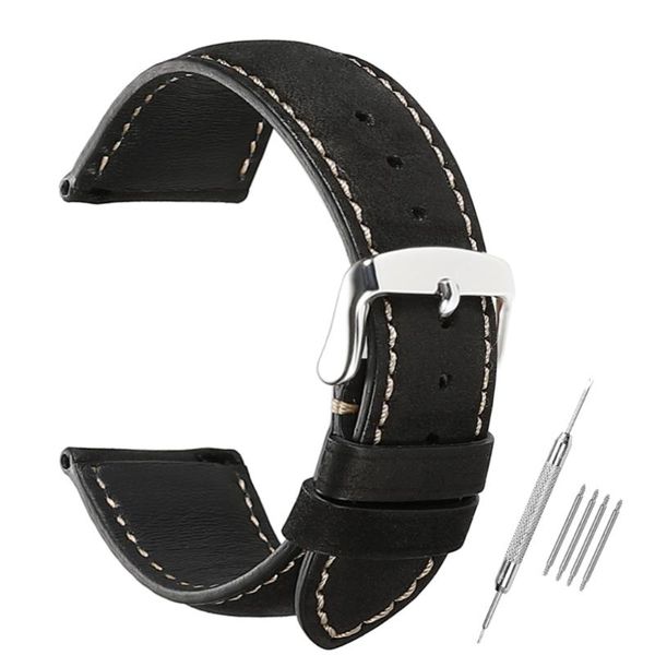 watch bands istrap watchbands genuine leather 18 19 20 21 22 24mm pin buckle band steel strap wrist belt bracelet + tool, Black;brown
watch bands istrap watchbands genuine leather 18 19 20 21 22 24mm pin buckle band steel strap wrist belt bracelet + tool, Black;brown