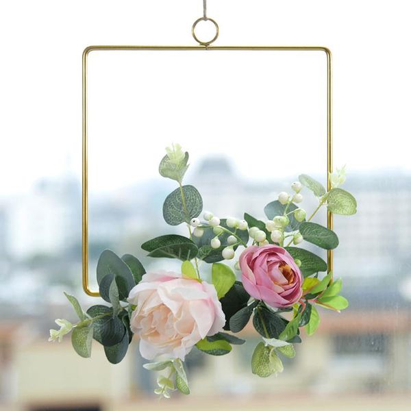 imitation flower wreath metal wrought iron geometric floral hoop wedding wall hangings sunflower artificial garland decoration decorative fl
imitation flower wreath metal wrought iron geometric floral hoop wedding wall hangings sunflower artificial garland decoration decorative fl