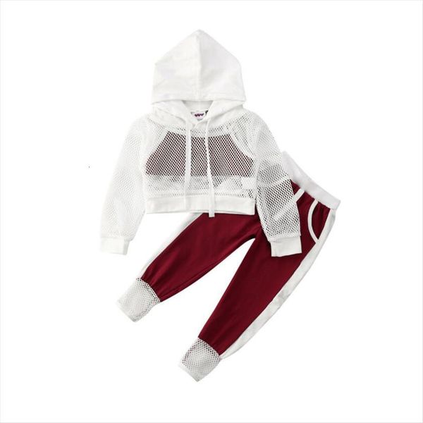 3pcs toddler kids baby girls clothes mesh hooded vest pants outfits tracksuit, White
3pcs toddler kids baby girls clothes mesh hooded vest pants outfits tracksuit, White