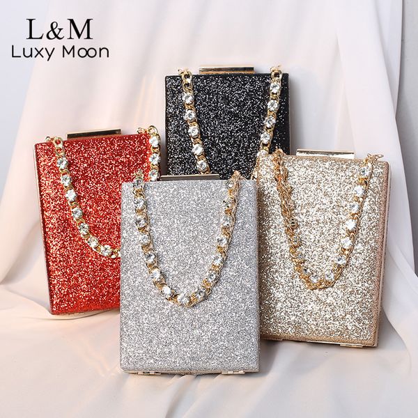 sequin wedding clutch bag diamond chain luxury design handbag bridal evening bag small party purse femme sac a main x311h 220211
sequin wedding clutch bag diamond chain luxury design handbag bridal evening bag small party purse femme sac a main x311h 220211