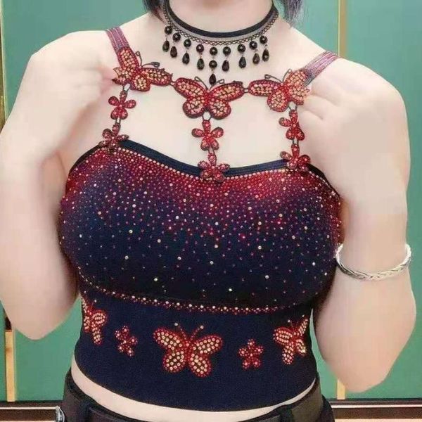 women's tanks & camis butterfly cotton short corset multicolor sleeveless vest camisole, White
women's tanks & camis butterfly cotton short corset multicolor sleeveless vest camisole, White
