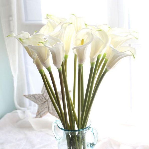 decorative flowers & wreaths 7/20 pcs long branch calla lily simulation flower bridal wedding bouquet real touch artificial home decoration
decorative flowers & wreaths 7/20 pcs long branch calla lily simulation flower bridal wedding bouquet real touch artificial home decoration