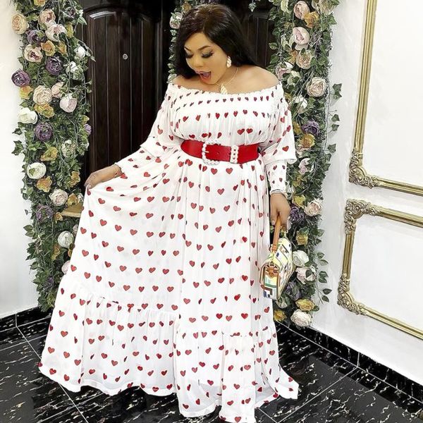 ethnic clothing plus size dresses for women 2021 elegant wedding party prom gowns off shoulder long dress print chiffon robe femme africaine, Red
ethnic clothing plus size dresses for women 2021 elegant wedding party prom gowns off shoulder long dress print chiffon robe femme africaine, Red