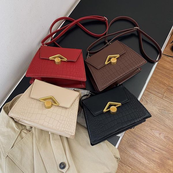 evening bags pu leather fashion women 2021 summer crocodile pattern handbag shoulder messenger chain lock small square bag
evening bags pu leather fashion women 2021 summer crocodile pattern handbag shoulder messenger chain lock small square bag