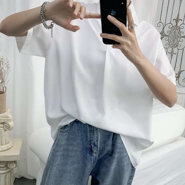 men's casual shirts shirtsummer lapel 5-sleeve shirt is very beautiful, fashionable men's korean version trend ruffian handsome tw, White;black
men's casual shirts shirtsummer lapel 5-sleeve shirt is very beautiful, fashionable men's korean version trend ruffian handsome tw, White;black
