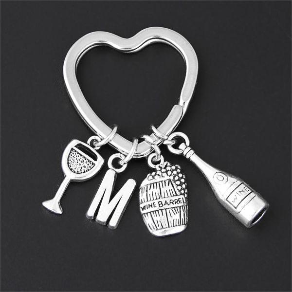 new arrival wine barrel cask charms keychain grape glass goblet keyholder for party gift setting jewelry accessories e2698, Silver
new arrival wine barrel cask charms keychain grape glass goblet keyholder for party gift setting jewelry accessories e2698, Silver