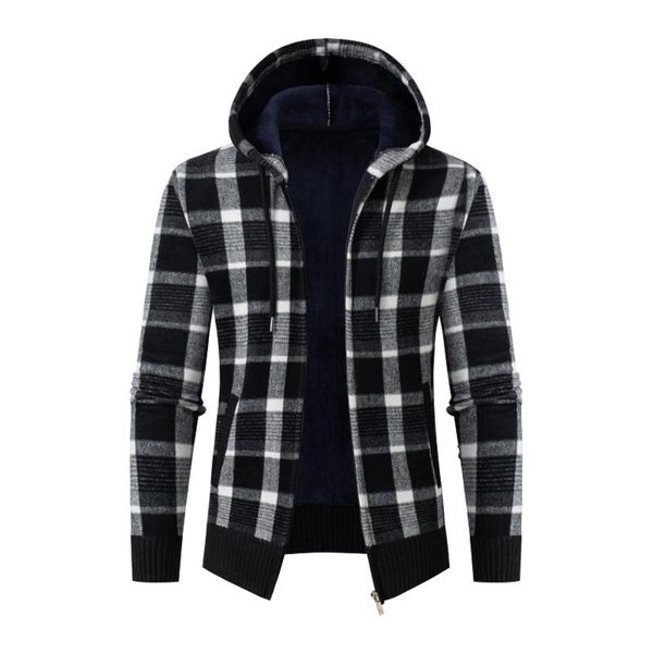 men's jackets autumn winter long sleeved plus velvet hooded sweater zipper jacket warm and windproof high-quality men, Black;brown
men's jackets autumn winter long sleeved plus velvet hooded sweater zipper jacket warm and windproof high-quality men, Black;brown