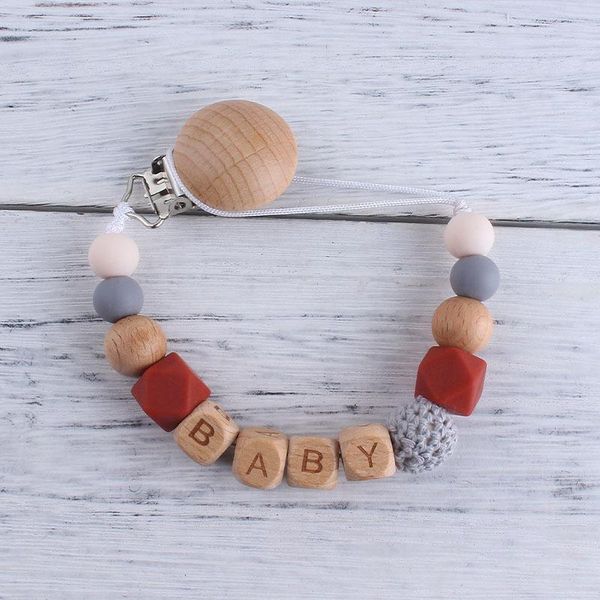 pacifiers# silicone pacifier chains wooden safe teething chain handmade baby teether eco-friendly clips holder
pacifiers# silicone pacifier chains wooden safe teething chain handmade baby teether eco-friendly clips holder