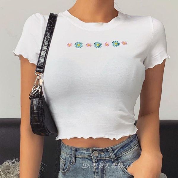 fashion women cotton t-shirts short sleeve flower embroidery tees round neck for ladies female women's t-shirt, White
fashion women cotton t-shirts short sleeve flower embroidery tees round neck for ladies female women's t-shirt, White
