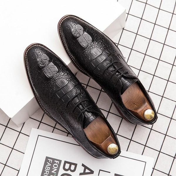 dress shoes men's classic office workplace elegant night banquet formal wedding large size leather business casual, Black
dress shoes men's classic office workplace elegant night banquet formal wedding large size leather business casual, Black