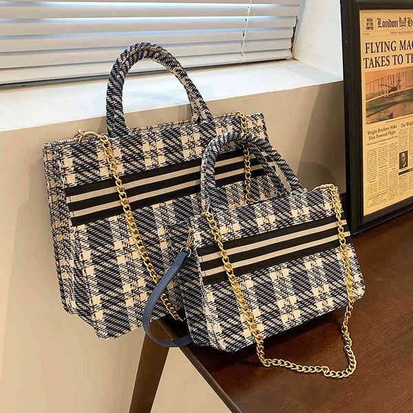luxury handbags female 2021 new fashion canvas plaid hand tote chain single shoulder messenger bag underarm bag
luxury handbags female 2021 new fashion canvas plaid hand tote chain single shoulder messenger bag underarm bag