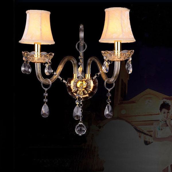 wall lamps european candle gold double head single bedroom bedside lamp indoor glass crystal corridor
wall lamps european candle gold double head single bedroom bedside lamp indoor glass crystal corridor