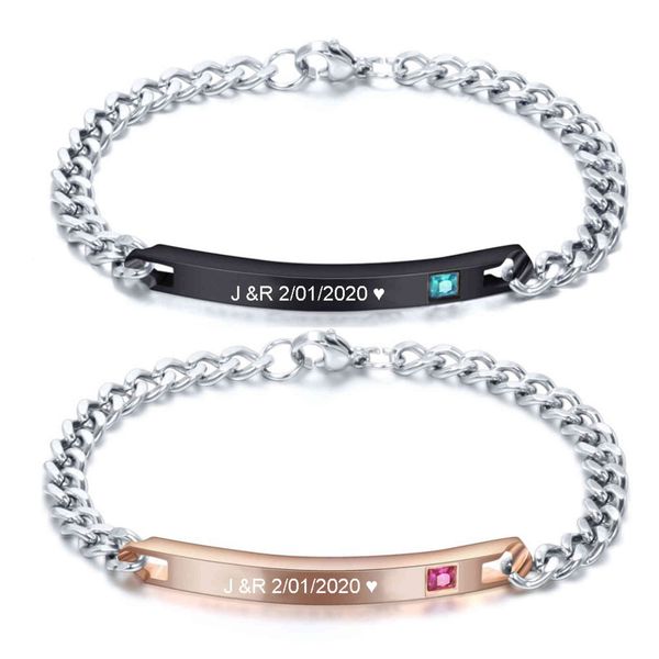 customized jewelry engraving couple bracelets stainls steel charm bracelets for women men, Golden;silver
customized jewelry engraving couple bracelets stainls steel charm bracelets for women men, Golden;silver