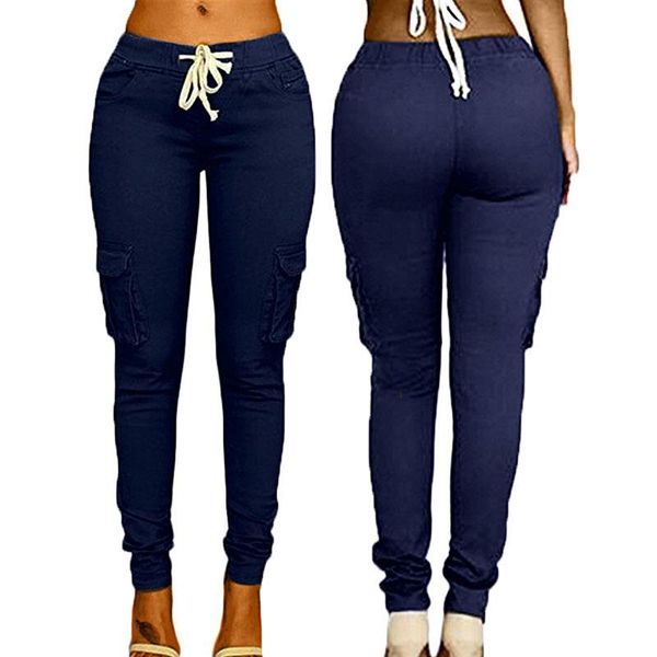 women's pants & capris 2021 solid color long women elastic waist pockets loose plus size casual trousers female leisure, Black;white
women's pants & capris 2021 solid color long women elastic waist pockets loose plus size casual trousers female leisure, Black;white