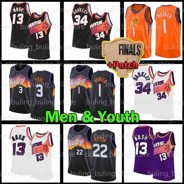 devin 1 booker chris 3 paul deandre 22 ayton basketball jersey mesh steve 13 nash charles 34 barkley 2021 2022 finals patch mens youth kids, Black;red
devin 1 booker chris 3 paul deandre 22 ayton basketball jersey mesh steve 13 nash charles 34 barkley 2021 2022 finals patch mens youth kids, Black;red