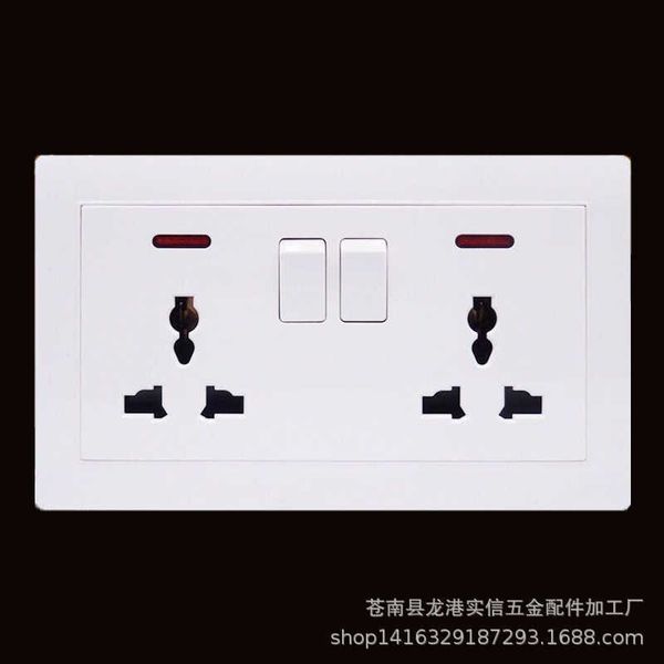 british hong kong style universal multi function 146 double 13a switch socket with light
british hong kong style universal multi function 146 double 13a switch socket with light