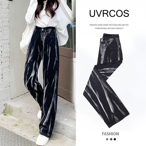 women's jeans women's black high waist street pants female fashion trend tie-dye korean casual cotton loose y2k, Blue
women's jeans women's black high waist street pants female fashion trend tie-dye korean casual cotton loose y2k, Blue