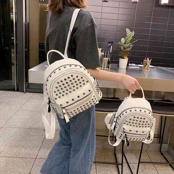 ins mini lovely campus schoolbag fashion multi purpose rivet backpack leisure travel girl women mochila
ins mini lovely campus schoolbag fashion multi purpose rivet backpack leisure travel girl women mochila