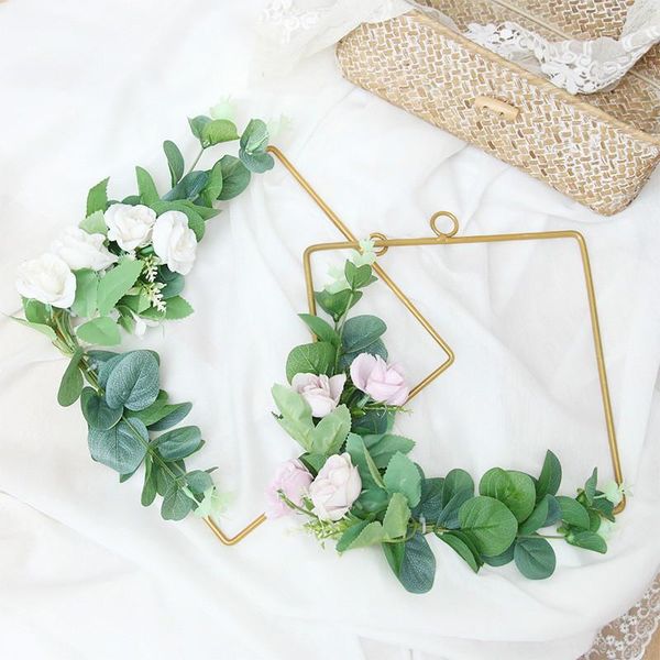 cilected white/pink artificial flower plant garland wall hanging wrought iron square pendant wedding decor decorative flowers & wreaths
cilected white/pink artificial flower plant garland wall hanging wrought iron square pendant wedding decor decorative flowers & wreaths