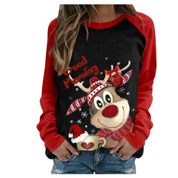 women's hoodies & sweatshirts chamsgend women casual christmas cartoons deer printing raglan long sleeve shirts blouse sudaderas para, Black
women's hoodies & sweatshirts chamsgend women casual christmas cartoons deer printing raglan long sleeve shirts blouse sudaderas para, Black