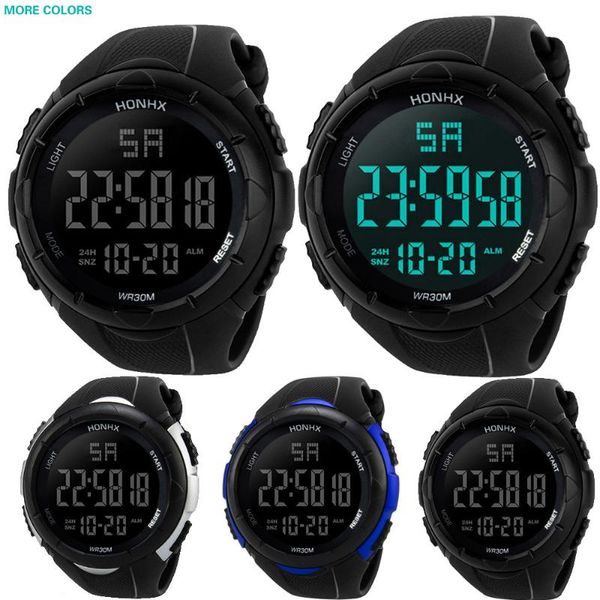 wristwatches waterproof men boy lcd digital satch date rubber sport wrist watch electronic clock relogio masculino montre homme, Slivery;brown
wristwatches waterproof men boy lcd digital satch date rubber sport wrist watch electronic clock relogio masculino montre homme, Slivery;brown