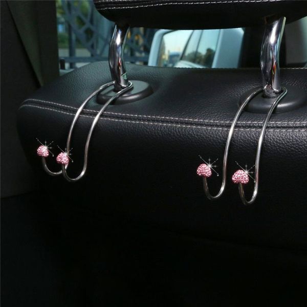 car organizer 2pcs diamond-encrusted backrest hook auto hooks bling hangers headrest
car organizer 2pcs diamond-encrusted backrest hook auto hooks bling hangers headrest