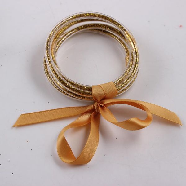 bangle gold glitter jelly bracelet set - powder lining fashion jewelry lightweight cute bracelets for women girl, Black
bangle gold glitter jelly bracelet set - powder lining fashion jewelry lightweight cute bracelets for women girl, Black