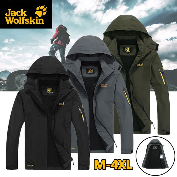2021 autumn new jack men's outdoor single-layer wolfskin waterproof harajuku mountaineering jacket m-4xl, Black;brown
2021 autumn new jack men's outdoor single-layer wolfskin waterproof harajuku mountaineering jacket m-4xl, Black;brown