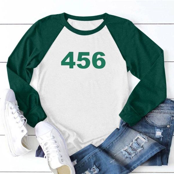 women's t-shirt summer squid game men 3d printing fashion movement o-neck oversized casual all-match long sleeve, White
women's t-shirt summer squid game men 3d printing fashion movement o-neck oversized casual all-match long sleeve, White