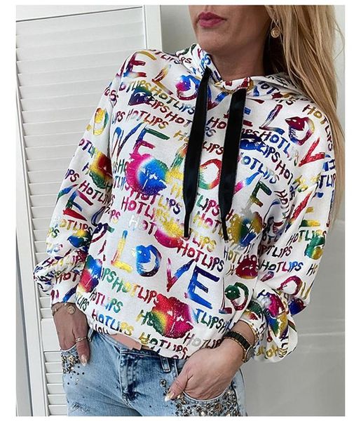 rainbow color matching hoodies women's letter print long sleeve hooded sweatshirt random casual & sweatshirts, Black
rainbow color matching hoodies women's letter print long sleeve hooded sweatshirt random casual & sweatshirts, Black