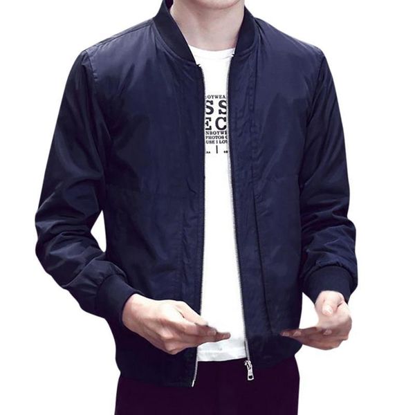 men's jackets autumn winter casual fashion solid color round neck zipper long sleeve clothes hz0m, Black;brown
men's jackets autumn winter casual fashion solid color round neck zipper long sleeve clothes hz0m, Black;brown