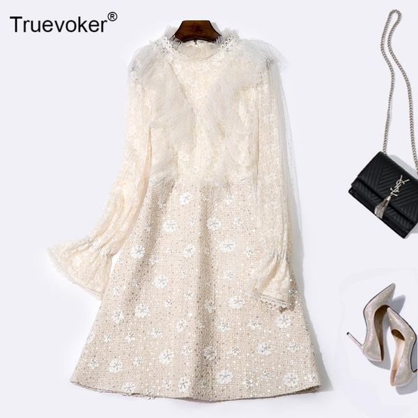 truevoker ladies high end runway party dress women's full sleeves noble beading sequins woolen blends elegant dresses casual, Black;gray
truevoker ladies high end runway party dress women's full sleeves noble beading sequins woolen blends elegant dresses casual, Black;gray