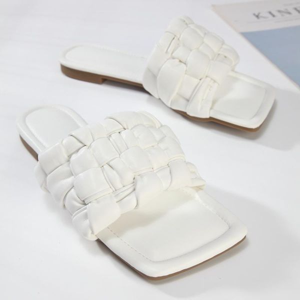 brand slippers weave leather women sandal open toe flat casual slides summer outdoor beach female flip flops, Black
brand slippers weave leather women sandal open toe flat casual slides summer outdoor beach female flip flops, Black