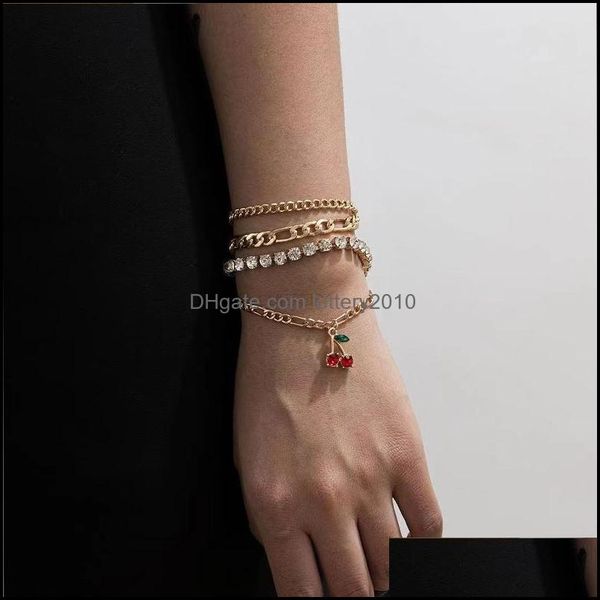 bracelets jewelry4/piece set fashion charm pendant bracelet bohemian style women crystal wholesale link chain drop delivery 2021 jsxkq, Black
bracelets jewelry4/piece set fashion charm pendant bracelet bohemian style women crystal wholesale link chain drop delivery 2021 jsxkq, Black