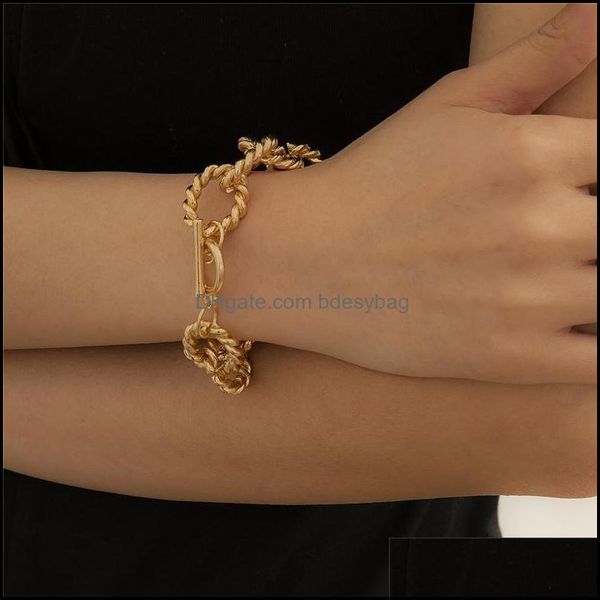 charm jewelrypunk women geometric twist thick chains european single layer ot buckle bracelets alloy hollow out gold sier hand link fashion, Golden;silver
charm jewelrypunk women geometric twist thick chains european single layer ot buckle bracelets alloy hollow out gold sier hand link fashion, Golden;silver