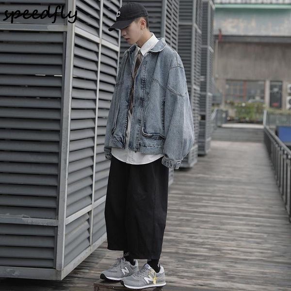fashion teenagers denim jacket male autumn trend handsome retro washed loose tooling brand clothes men's jackets, Black;brown
fashion teenagers denim jacket male autumn trend handsome retro washed loose tooling brand clothes men's jackets, Black;brown