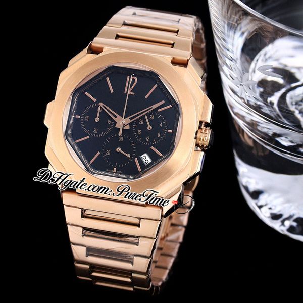new 40mm octo 103068 miyota quartz chronograph mens watch rose gold black dial stick markers stainless steel bracelet bracelet satch puretim, Slivery;brown
new 40mm octo 103068 miyota quartz chronograph mens watch rose gold black dial stick markers stainless steel bracelet bracelet satch puretim, Slivery;brown