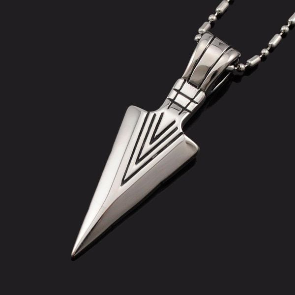 pendant necklaces dolaime men's simple stainless steel arrow punk with high-quality necklace exquisite gifts gp922, Silver
pendant necklaces dolaime men's simple stainless steel arrow punk with high-quality necklace exquisite gifts gp922, Silver